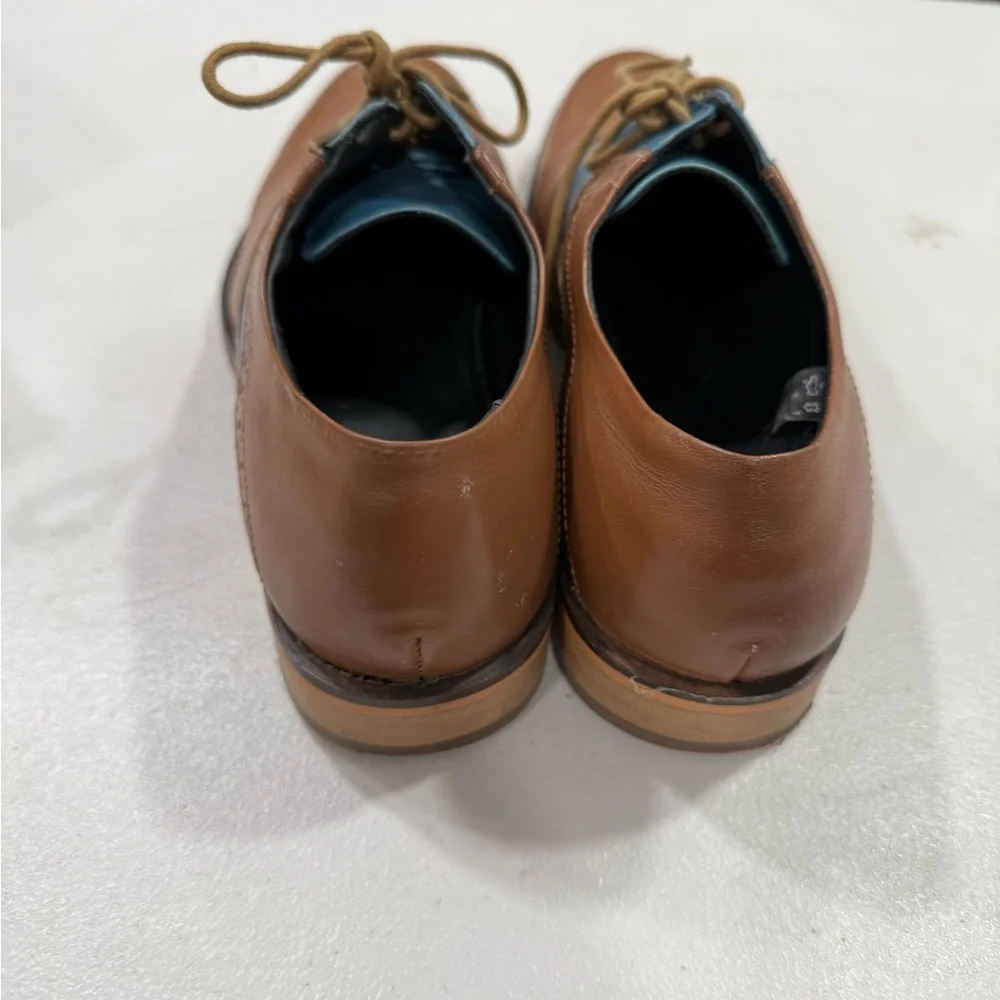 Ben Sherman Brown and Blue Men's Oxfords size 9 Men , Good Condition